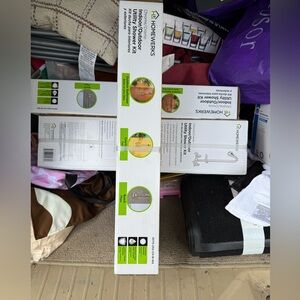 White Outdoor Shower Kit